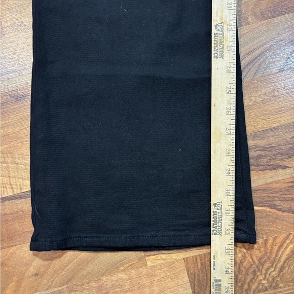 Celebrity Pink Black Flare Jeans Women’s 15/32 Stretch Denim Mid Rise - Picture 6 of 9